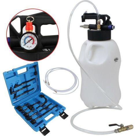 Febi-Bilstein Pneumatische Pumpe 10L Schwarz Hochwertig