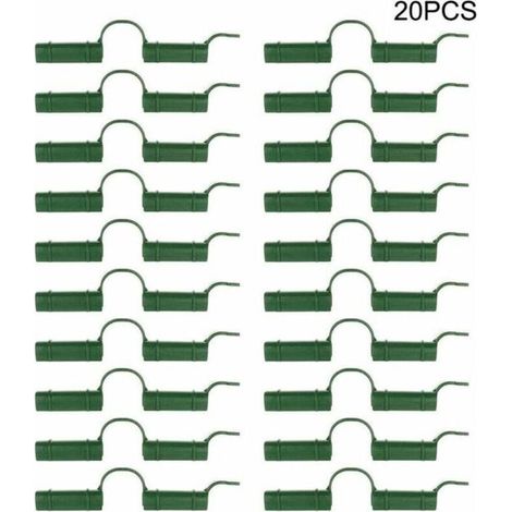 - Lot de 20 Clips de Fixation pour Serre Outil de Fixation pour Bche de Jardin Protection Solaire (1/4)