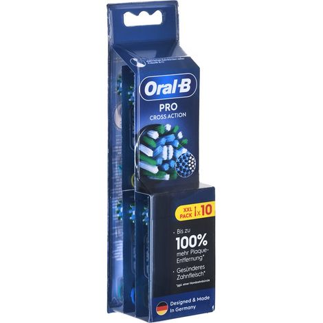 Oral-B Cross Action Têtes de brosse à dents électrique 10 pc(s) noir (1/2)