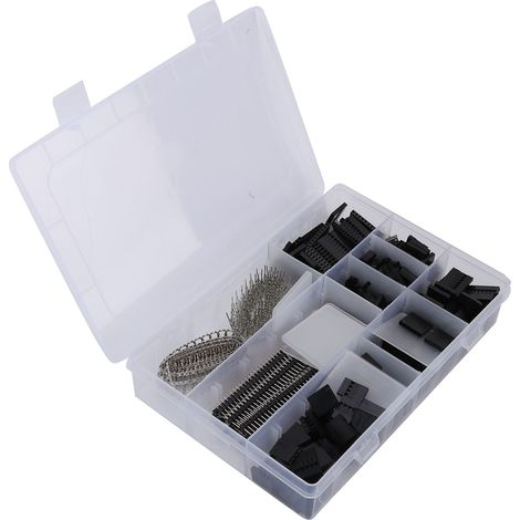 Connecteur Dupont 2.54mm Mâle Femelle Kit Broches Jumper Wire Housing Connecteur Électronique (1/5)