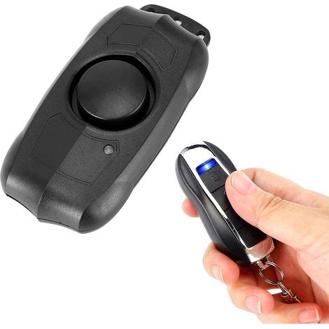 Alarme de vélo Capteur de fenêtre de porte intelligent Antivol Détecteur de vibrations sans fil Capteur de contact d'ouverture de porte Télécommande Dispositifs de sécurité domestique intelligents (1/5)