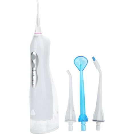 Hydropulseur électrique portable rechargeable par USB pour le nettoyage des dents à domicile (1/5)