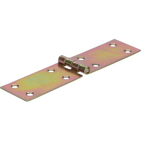 Charnière Rectangulaire - 150 x 32 mm - Acier Galvanisé - Facile à Installer - Durable (1/2)