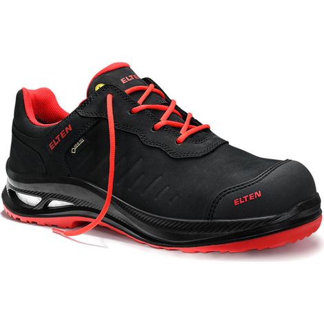 Elten Sicherheitshalbschuh STEWART XXG Pro GTX black-red Low ESD S3 HI CI, Gr. 41