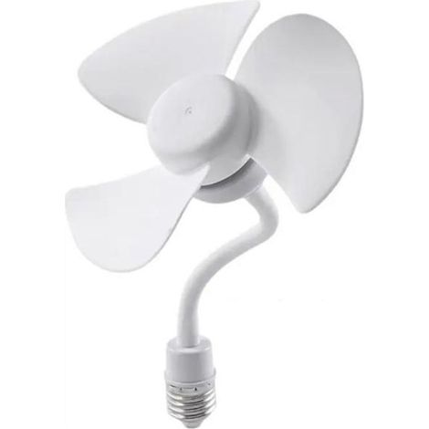 Ventilateur à Douille à Vis Ventilateur de Plafond Compact Ventilateur de Refroidissement à Vis Petit Ventilateur de Table (1/4)