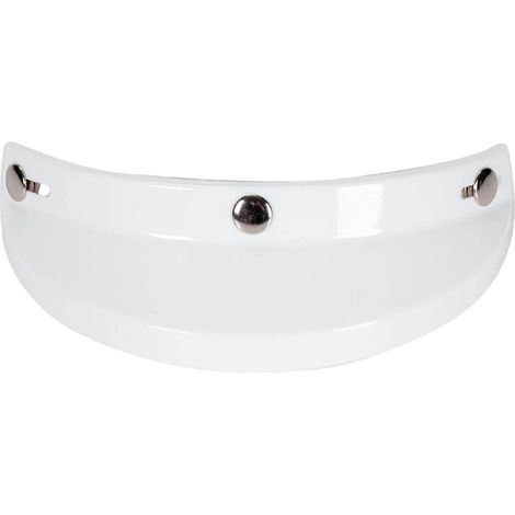 Universal 3 Press Stud Visor for Motorcycle Helmet with 3 Press Studs Flip Up (1/5)