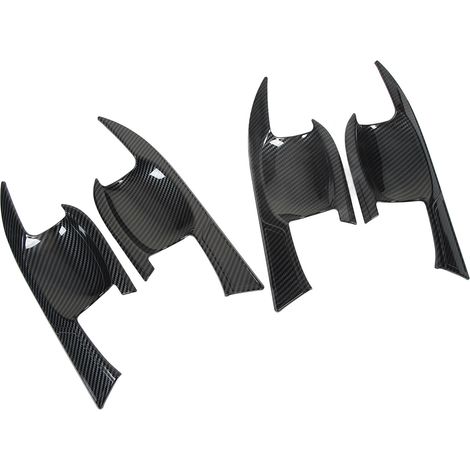 4PCs Film Protection de Portière Fibre Carbone Poignée Anti-Rayure Remplacement Pour Mitsubishi Outlander 2023 (1/5)