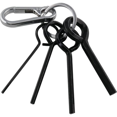 Lot de 1pinces de tente coupe-vent en forme de crocodile, antidérapantes, pour auvent et bâche, avec boucle en forme de gourde de 73 mm (1/4)