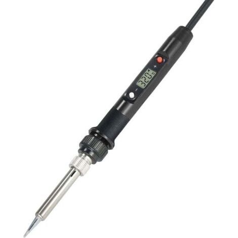 FENOPLASTICA80W Lcd Professionnel Numerique De Temperature Reglable De Fer A Souder Electrique Outil Sans Plomb Mini Station De Soudure, 220V Noir (1/4)