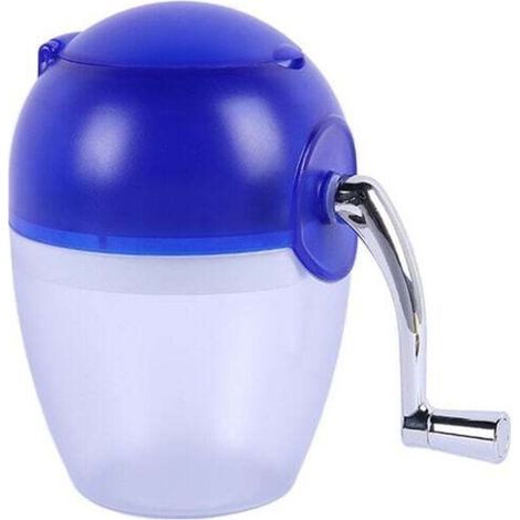 pair Broyeur à glace manuel, nouveau petit broyeur à glace manuel domestique, mini machine à glace pilée