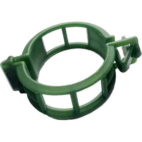 100 attaches de plantes en plastique réutilisables, clips de vigne pour tomates, treillis extérieur transparent, support de tige de 25mm pour jardin potager (1/5)
