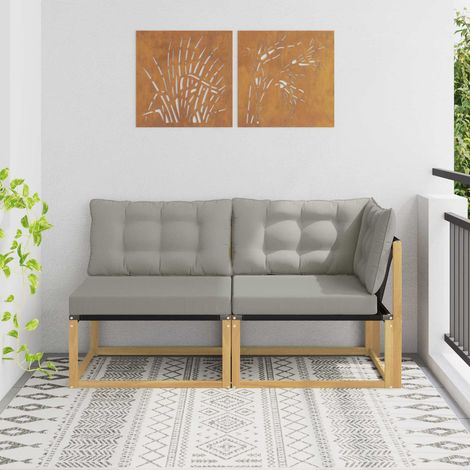 Teenpull – Sectional Sofa Einheiten mit Kissen Weiß 162,5 x 83 x 73 cm (1/5)