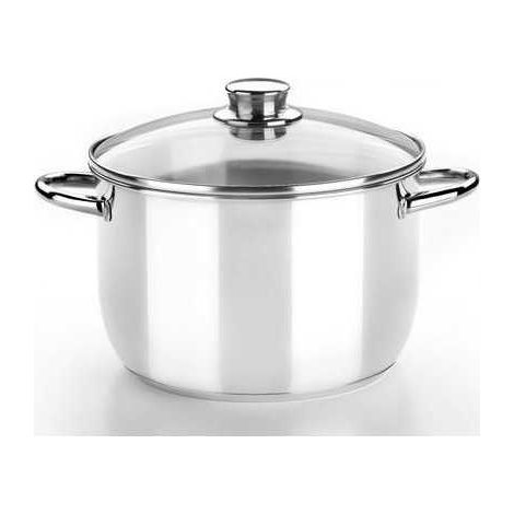 Olla con tapa cristal 32CM. optima M453132 BRA