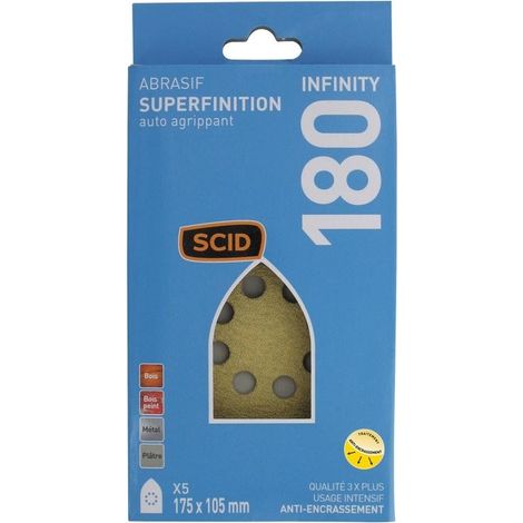 Patin Auto-agrippant Scid Adhésion Puissante, Ponçage Efficace - Scid (1/2)