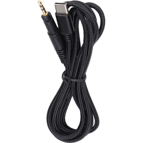 Câble audio Type C vers 2,5 mm pour casque ATH-M40x et ATH-M50x, remplacement de câble de casque audio. (1/5)