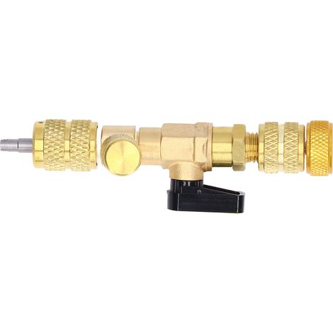 Kit d'outils de démontage et d'installation d'obus de valve en laiton pour ports de 1/4 po et 5/16 po (1/5)