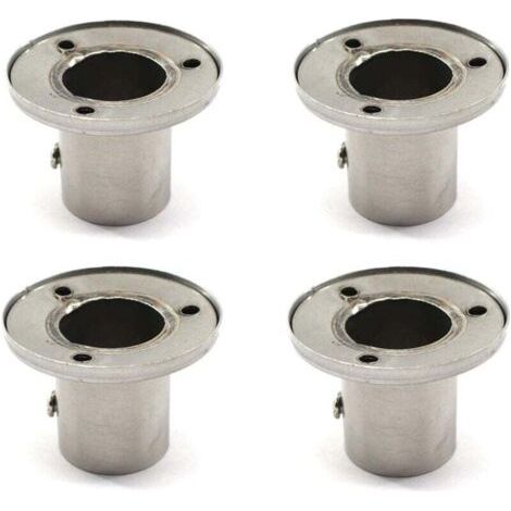 Supports de tringle à vêtements pour base de tube de 22 mm (1/4)