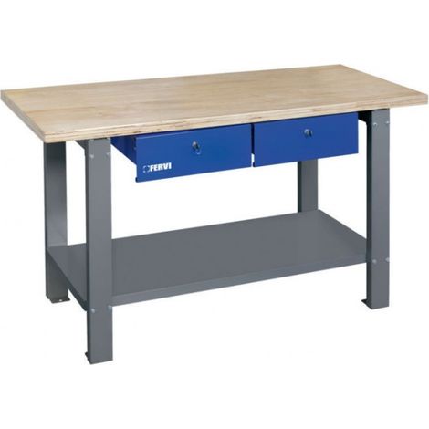 BANC DE TRAVAIL PLAN ÉTABIL OUTILS EN BOIS FERVI B022/15