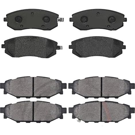 KIT PASTIGLIE FRENO ANTERIORI E POSTERIORI compatibile con SUBARU OUTBACK (BS) / PASTIGLIE FRENANTI AUTO OEM P 78 017,P 78 026 / SOSTITUZIONE DIRETTA / BASSA POLVERE / SILENZIOSO (1/4)