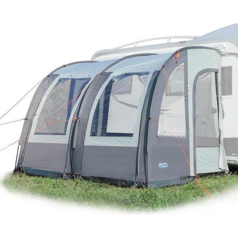 Fiberglas Markise Wohnwagen Wohnmobil 260cm Aluminiumstützen 185T-Polyester (1/5)