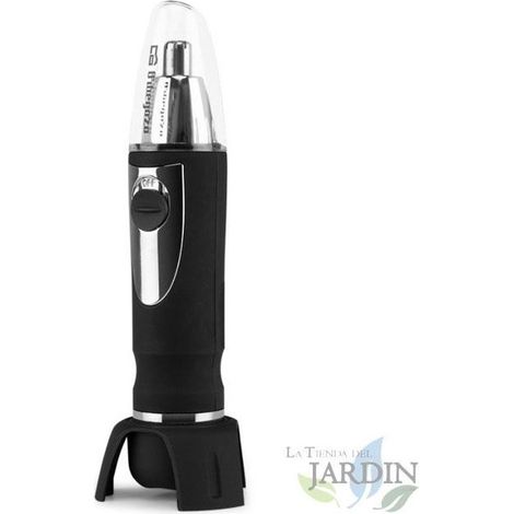 Orbegozo Haarschneidemaschine mit Licht für Nase und Ohren.  Keine Drähte.  ergonomisches Gehäuse.  Funktioniert mit 1xAA-Batte