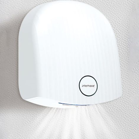 Largeight Sèche-mains automatique à induction Temps de séchage 10 secondes Matériau PA6+30GF Installation sans clous Protection IPX4 (1/5)