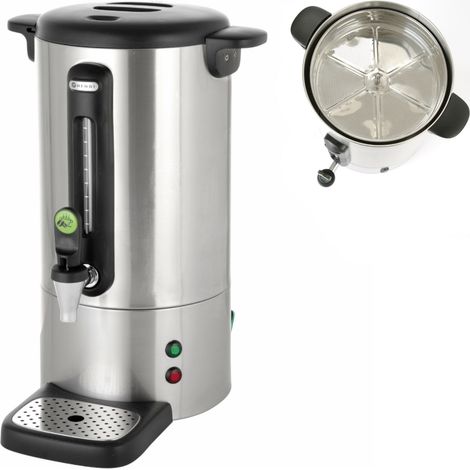 Kaffeemaschine mit tropffreiem Hahn, Stahl, Concept Line, 7 l - Hendi 211434 (1/5)