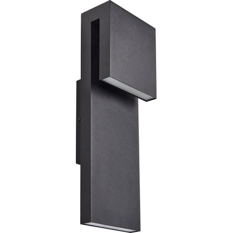 Outdoor LED Wall Light LIMONLU Black (1/5)