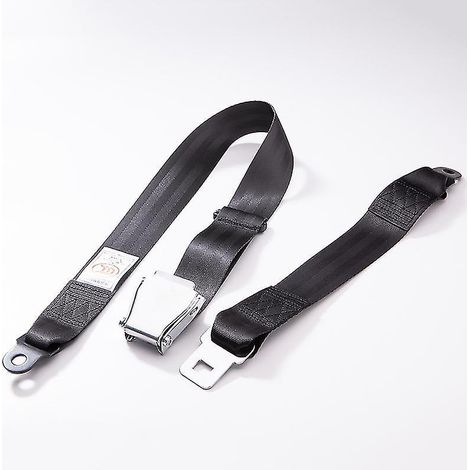 Ceinture de sécurité deux points réglable pour avion, câble de siège, ceinture de sécurité deux points pour voiture