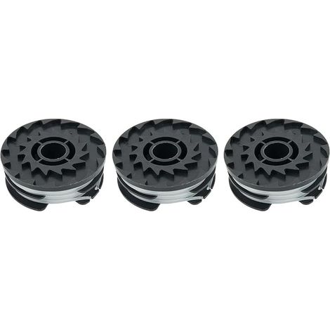 StarRing 3er/6er/9er-Pack Ersatz-Trimmerfadenspulen für Parkside PRTA 20-Li A1, B2, C3 Akku-Freischneider, 1,6 mm Nylonfaden, 4 m Länge (1/5)