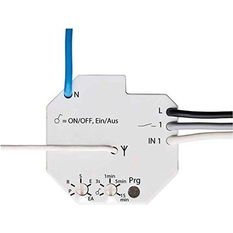 Busch-Jaeger 6701-101 receptor radio blanco compacto