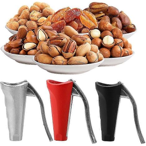 Casse-amandes et noix de pécan en alliage de zinc, ouvre-noix, éplucheur, ustensile de cuisine, pince à noisettes et noix, gadget rapide pour les châtaignes (1/5)
