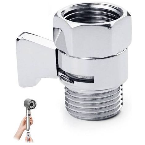 Raccord de vanne de commutation droit à filetage intérieur et extérieur à 4 points, douchette de pistolet de pulvérisation, G1/2 (1/5)