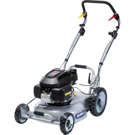 TAGLIAERBA TRAZIONATA A SCOPPIO GRIN PM 46 A MOTORE HONDA MULCHING
