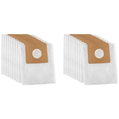 NALOOKAMIC Lot de 18 sacs à poussière en papier de 1,5 gallon compatibles avec les aspirateurs d'atelier sac filtrant jetable de 1 à 1,5 gallon référence 90667, type A référence 9066700 (1/4)