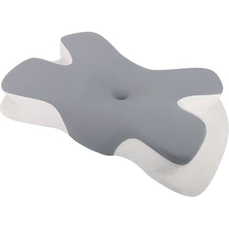 Oreiller à mémoire de forme, oreiller papillon, oreiller en coton à mémoire de forme, oreiller cervical spécial haut et bas (1/5)