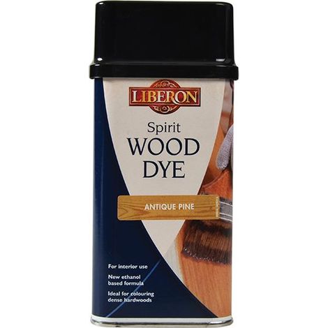 Liberon Spirit Traditional Hardwood Furniture Wood Dye - Antique Pine - 250ml
