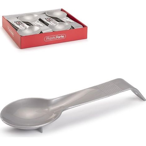 Poggiamestolo da Cucina in Plastica Colore Argento (1/2)