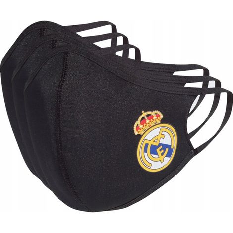 Adidas 3er-Pack Masken mit Real Madrid Logo, Größe M-L, WŁI (1/5)