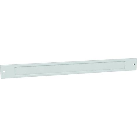 Plaque d'obturation POVM pour entrée d'air blanc 295 x 27 x 2,5 mm - ANJOS VENTILATION