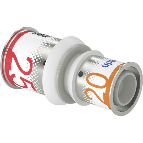 Uponor Kupplung S-Press PLUS reduziert aus PPSU 25x20mm (1/2)