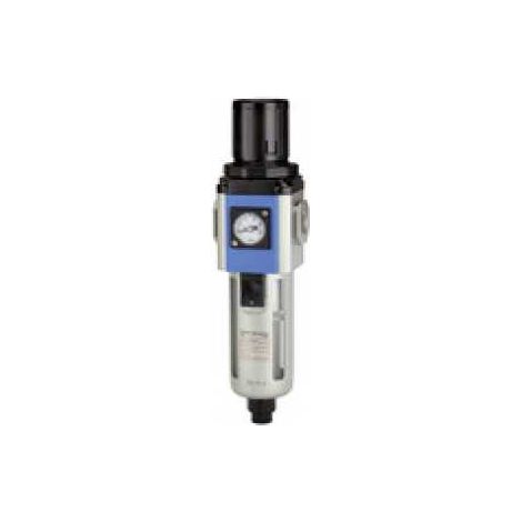 Riegler Filterregler »G«, PC-Beh., 5 µm, BG 300, G 3/8, 1,5 - 9 bar, VA (1/5)