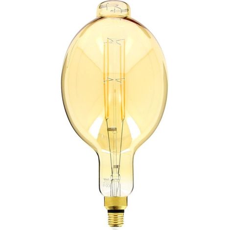 Xanlite – Ampoule LED E27 dimmable vintage ambrée 8W (60W eq.) – 800 lumens blanc chaud – Angle 320° – Durée de vie 15000h – RFDGE500BT18AD