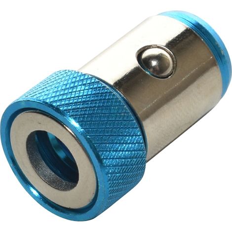 Anneau Magnetiseur Pour Embouts De Tournevis - 1/4 Pouces Hexagonal - Acier Allié - Double Extremité - 1 Piece (1/5)