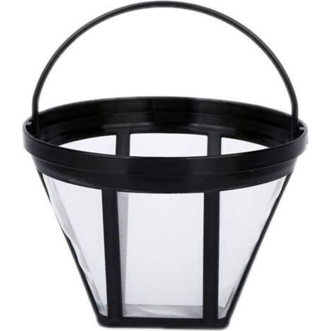 Lot de 5 Filtre à café permanent en nylon pour machines à café Cuisinart Oster Krups et autres marques (1/5)