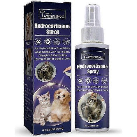 Nouveau spray à l'hydrocortisone pour soulager les démangeaisons des chiens et des chats (1/5)