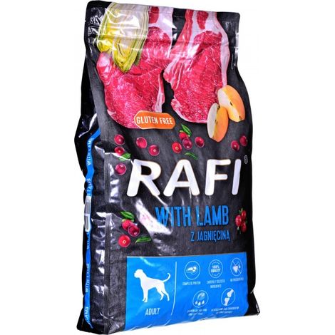 RAFI Cibo secco per cani al gusto di agnello, 10 kg (1/2)