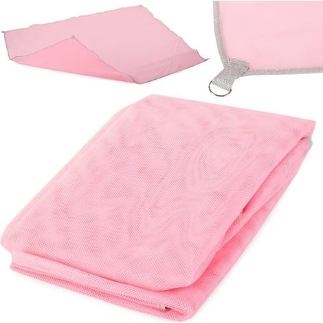 Tapis de plage Sandfri Strandmatta / Strandfilt - 200x150cm - Rose (1/3)