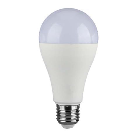 AMPOULE LED V-TAC VT-2015 15W E27 LUMIÈRE 4000K 100LM/W THERMOPLASTIQUE FORME A65 SKU 214454