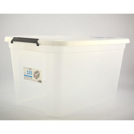 no-name RobuStore contenedor transparente 115 litros